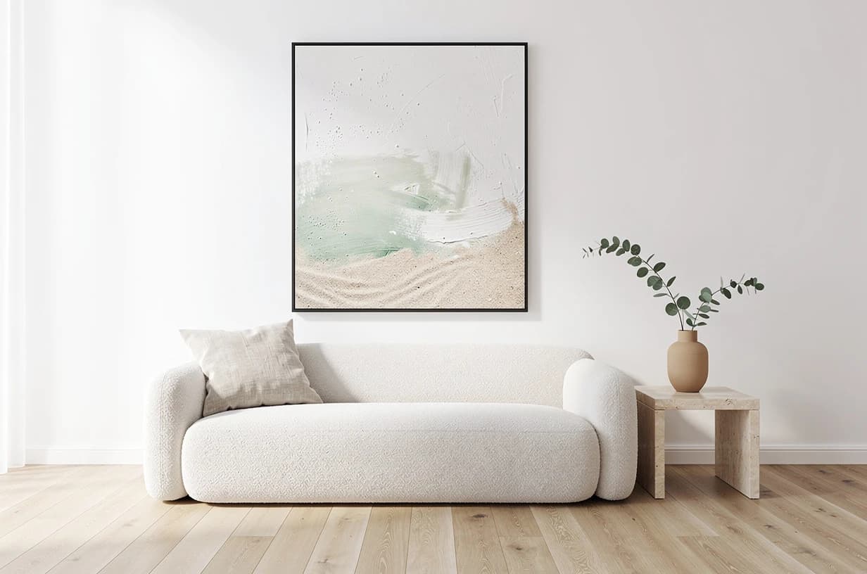 Minimalist living room