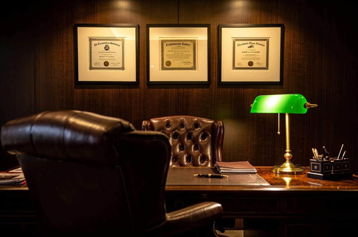 framing diplomas and certificates